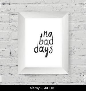 Poster motivazionali " piccoli passi ogni giorno' nell'arte fr in legno Illustrazione Vettoriale