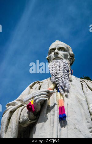 Statua di Charles Kingsley (1819-1875). Foto Stock