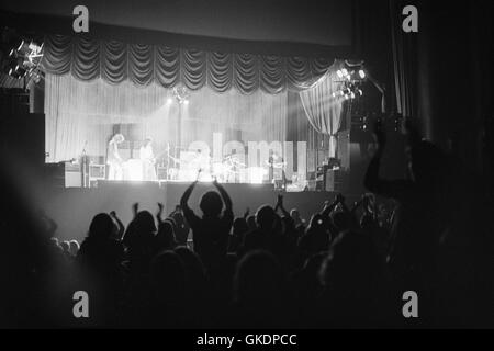 King Crimson sul palco del Greens Playhouse (l'Apollo Theatre) Glasgow, 1971 Foto Stock