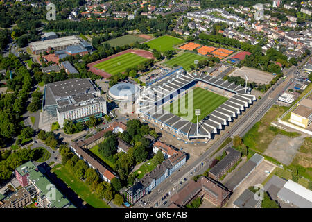 Vista aerea, Vonovia-Ruhrstadion, VfL Bochum stadium Bundesliga Stadium, il primo campionato di calcio, Bochum, la zona della Ruhr, Foto Stock