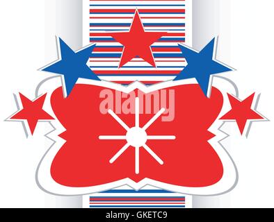 Sun icona sul pulsante rotondo collezione illustrazione originale vettore Illustrazione Vettoriale