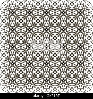 Vintage astratta geometrica pattern di sfondo background. Illustrazione Vettoriale Illustrazione Vettoriale