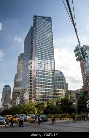 Goldman Sachs sede a New York City. Foto Stock