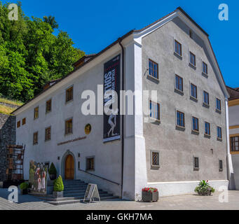 Museo Nazionale di Vaduz, Principato del Liechtenstein Foto Stock