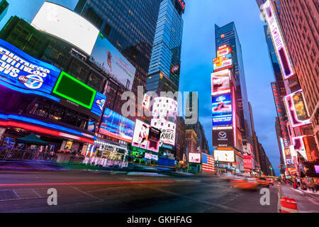 Stati Uniti d'America, New York New York, Times Square Foto Stock