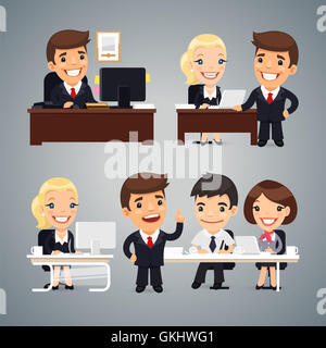 Donna Uomo gli esseri umani Foto Stock