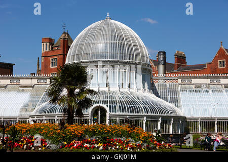 La Casa delle Palme conservatorio Botanic Gardens Belfast Foto Stock