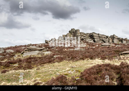 Momenti catturati nel Parco Nazionale di Peak District. Foto Stock