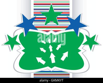 Frecce del vettore di impostare il pulsante WEB Illustrazione Vettoriale