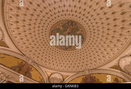 All'interno della Biblioteca del Congresso su Capitol Hill, Washington DC, Stati Uniti Foto Stock