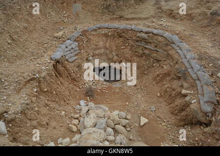 Beersheba, il deserto del Negev, Israele Foto Stock