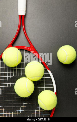 Tennis racket Foto Stock