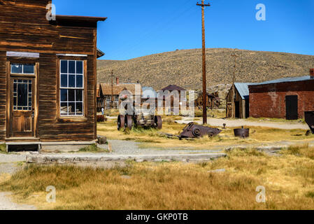 Bodie Ghost Town Foto Stock