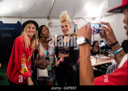 Wantagh, NY, STATI UNITI D'AMERICA. 21 Ago, 2016. sul palco per 2016 Billboard Hot 100 Festival - SUN, Nikon di Jones Beach Theatre, Wantagh, NY Agosto 21, 2016. Credito: Steven Ferdman/Everett raccolta/Alamy Live News Foto Stock