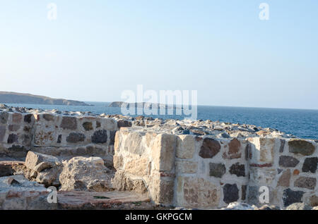 Antica città di Sozopol,Bulgaria Foto Stock