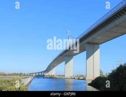 Westgate Bridge in Melbourne Australia Foto Stock