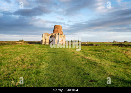 St Benet le rovine dell'Abbazia di Norfolk Foto Stock