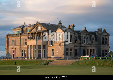 Royal e antiche vecchio campo da Golf, St;; Andrews Fife, Scozia - UK Foto Stock
