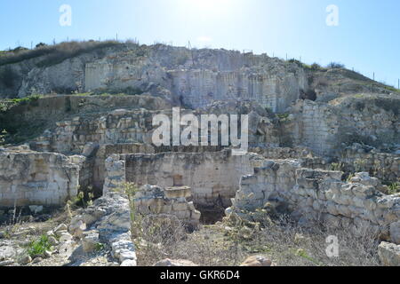 Beit Guvrin-Maresha National Park, Israele Foto Stock