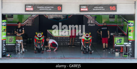 Campionato del Mondo Superbike (Superbike 2010) racing a Sepang 2016. Foto Stock