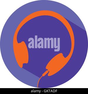Cuffia Illustrazione Vettoriale