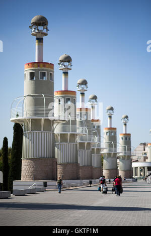 España Industrial Park, Barcellona, Spagna Foto Stock