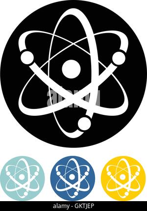 icona dell'atomo Illustrazione Vettoriale