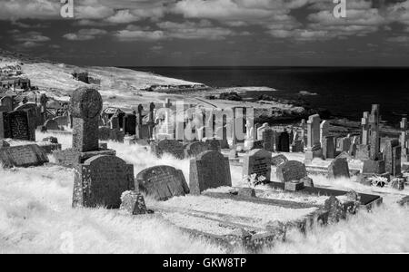 Cimitero Barnoon dal mare numero 3608 Foto Stock