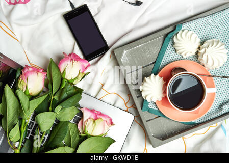 Ristorante e bar Colazione La colazione è servita a letto Foto Stock