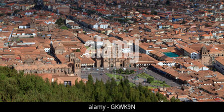 Plaza de Armas, Cusco, Perù Foto Stock