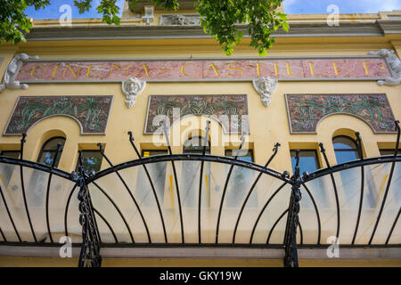 Cinema Le Castillet, un Art Deco movie theater a Perpignan, Francia Foto Stock