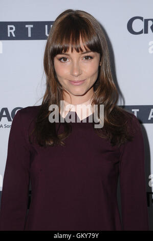 West Hollywood, CA, Stati Uniti d'America. 23 Ago, 2016. 23 Agosto 2016 - West Hollywood, California. Jocelin Donahue. Los Angeles Premiere di crepitio di ''Startup'" tenutasi presso il London West Hollywood. Photo credit: Birdie Thompson/AdMedia Credito: Birdie Thompson/AdMedia/ZUMA filo/Alamy Live News Foto Stock