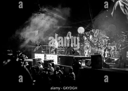 Toronto, Ontario, Canada. 23 Ago, 2016. Musicista americano, regista, sceneggiatore e produttore di film ROB ZOMBIE eseguita sold out show a Molson anfiteatro canadese a Toronto. © Igor Vidyashev/ZUMA filo/Alamy Live News Foto Stock