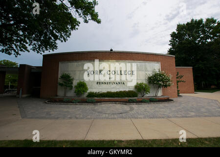 York College of Pennsylvania Campus Foto Stock