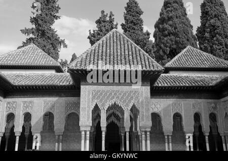 Alhambra Palace in Granda, Spagna Foto Stock