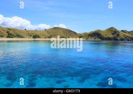 Bella isola Sumbawa in Indonesia Foto Stock