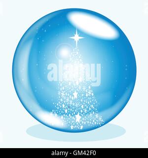 Nevicata palla Illustrazione Vettoriale