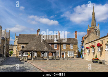 La Buttercross a Oakham Rutland Foto Stock