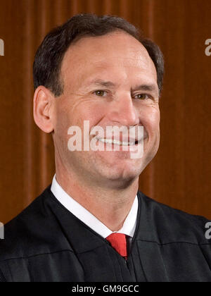 Giudice della Corte suprema Samuel Alito Foto Stock