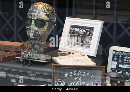 Moscots Eyewear La finestra di visualizzazione Foto Stock