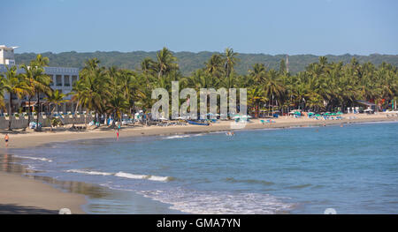 CABARETE REPUBBLICA DOMINICANA - Spiaggia e dell'Oceano Atlantico sulla costa settentrionale, DR. Foto Stock