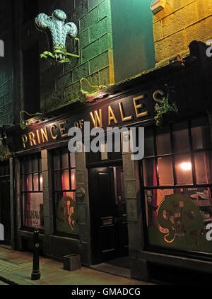 Il Principe di Galles, Real Ale Pub in Aberdeen, CAMRA e Orkney birre, Scotland, Regno Unito Foto Stock