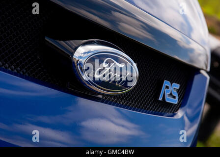 Ford Focus RS Mk2, alte prestazioni hot auto berlina Foto Stock