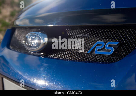 Ford Focus RS MK2, alte prestazioni hot auto berlina Foto Stock