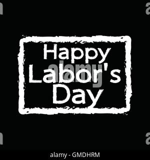 Testo 1 Maggio Happy Labor Day Illustration Design Illustrazione Vettoriale