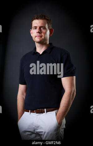 Edinburgh, Regno Unito. Il 25 agosto 2016. Edinburgh International Book Festival XIII Giornata. Edinburgh International Book Festival si svolge a Charlotte Square Gardens. Edimburgo. Foto di Matteo Goodwin. Pak@ Mera/Alamy Live News Foto Stock