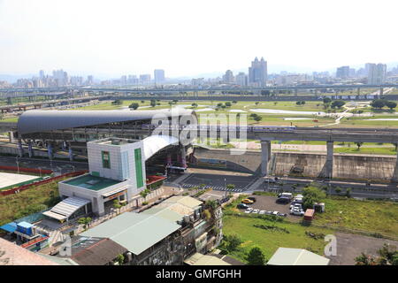 L'Aeroporto Internazionale Taoyuan di accesso Sistema MRT Foto Stock