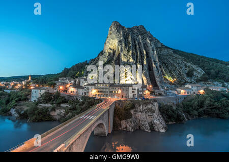 Sisteron, Provence-Alpes-Côte d'Azur, in Francia, in Europa Foto Stock