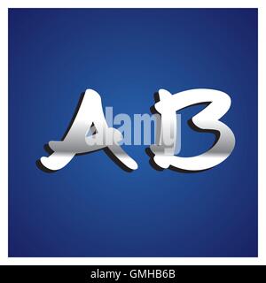 Tipografia Illustrazione Vettoriale