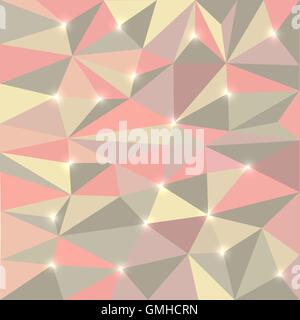 Poligono astratto sfondo, illustrazione vettoriale. Illustrazione Vettoriale